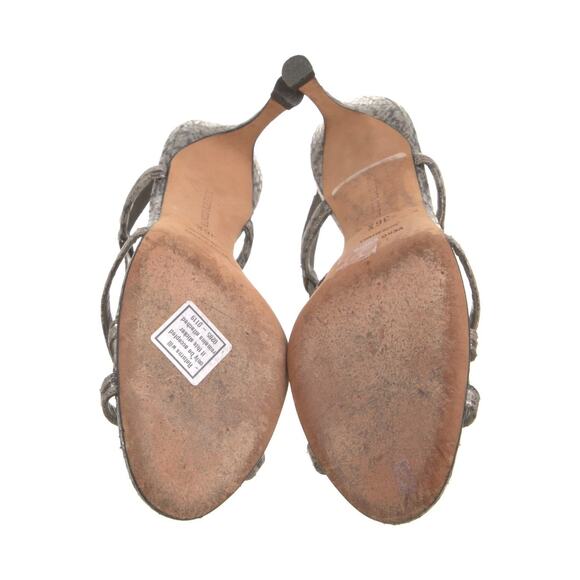 ❤️Manolo Blahnik Scarso Snakeskin Slingback Heels❤️ - Picture 5 of 5